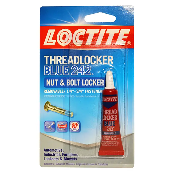 0.20 Oz Loctite 209728 Loctite Threadlocker Blue 242 | Adhesives ...