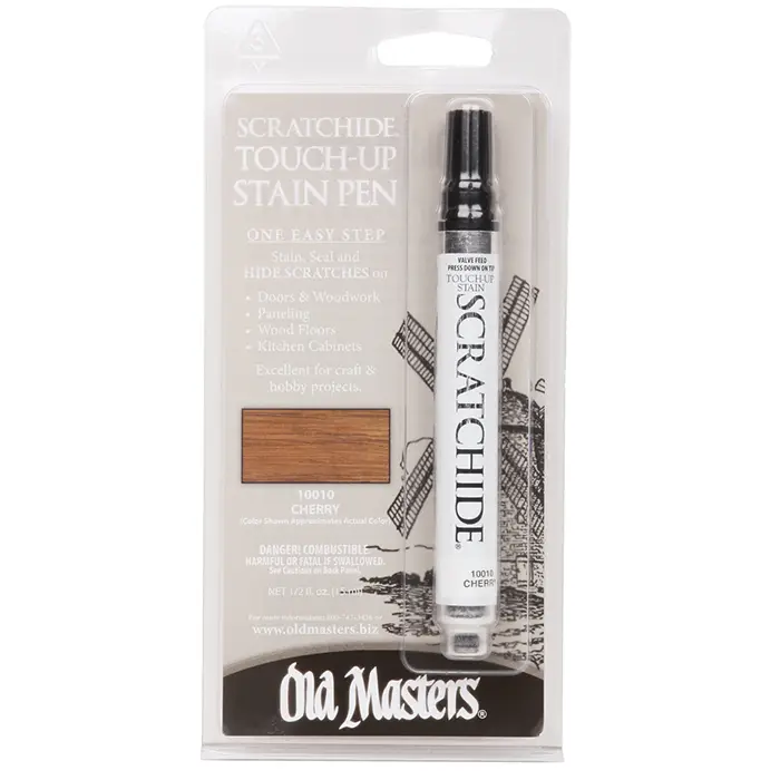 1 2 Oz Old Masters 10010 Cherry Scratchide Touch Up Pen Interior