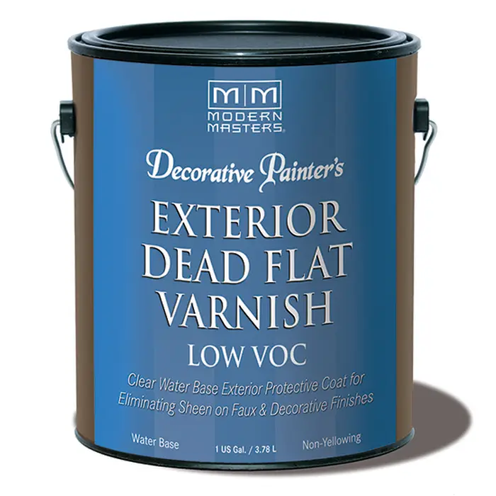 1 Gal Modern Masters DP401 Clear Decorative Painter's Acrylic Dead Flat