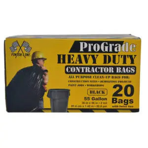 Husky Contractor Clean-Up Bags, 42 Gallon,12 Count